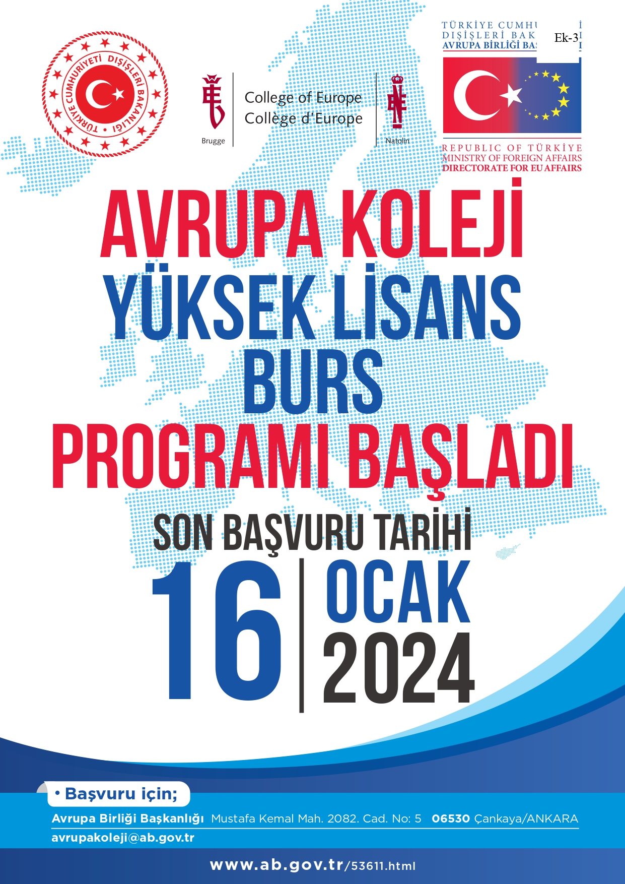 Avrupa Koleji Yüksek Lisans Programı
